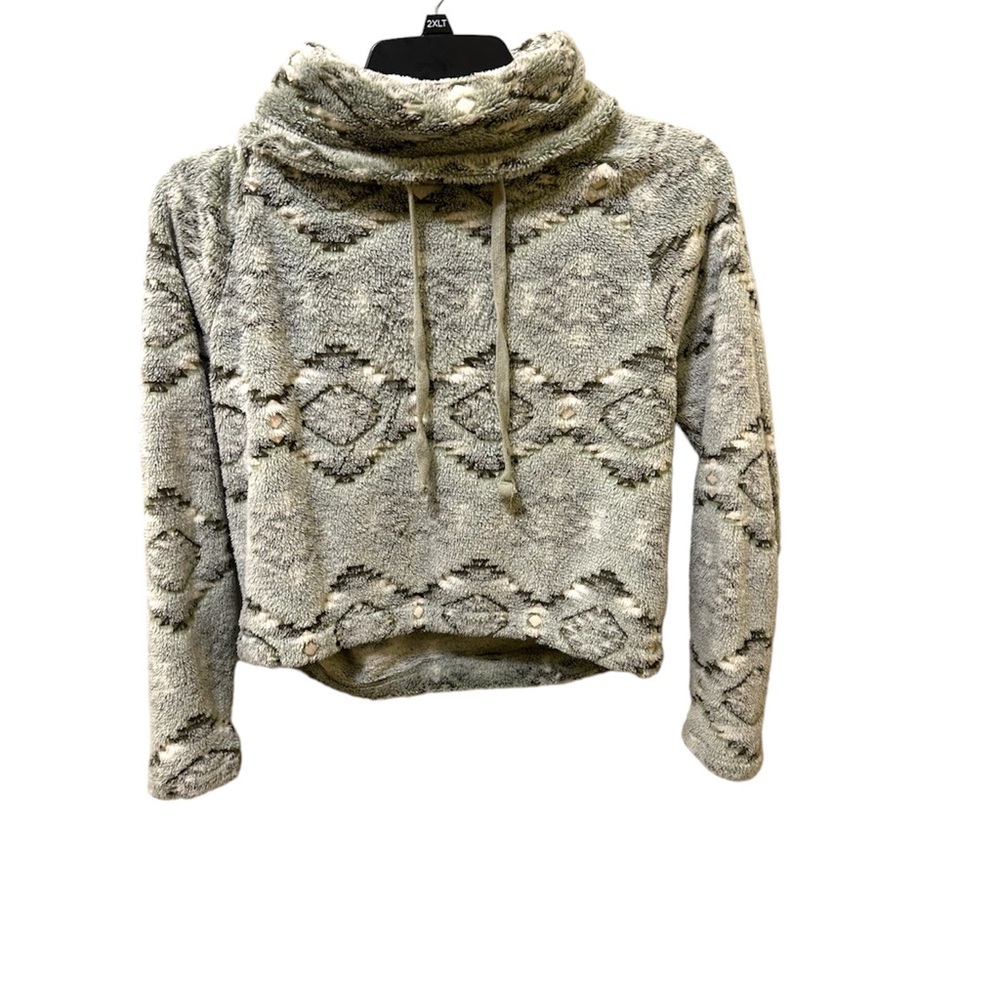 🛍️ 3/$10 Derek Heart cowl neck cropped sweater